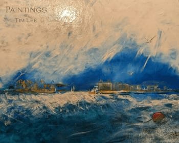 'Squall off Exmouth Docks' Original
